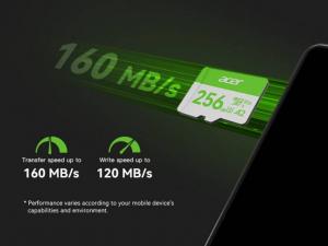 ACER MỞ RỘNG DÒNG THẺ NHỚ SD HIỆU SUẤT CAO VỚI DÒNG MSC300 MỚI