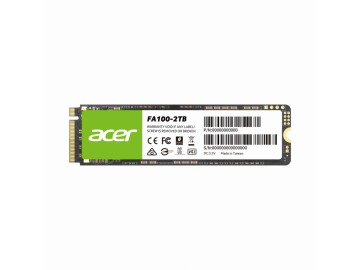 Acer FA100 M.2 PCIe NVMe SSD – Tốc Độ Đọc 3300 MB/s, 128GB-2TB