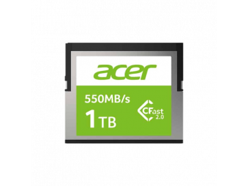 Acer CF100 CFast 2.0 Memory Card – Tốc Độ Đọc 550 MB/s, Ghi 450 MB/s, Dung Lượng Lên Đến 1 TB