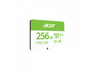 Acer MSC100 Thẻ nhớ MicroSDXC™  C10, U3, V30 UHS-I / TLC - Đọc/Ghi lên tới 100/50 MB/s