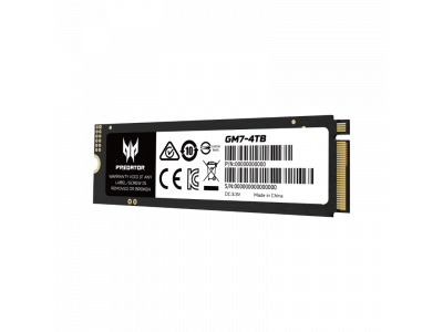 SSD Predator GM7 PCIe 4.0 – 7400 MB/s, 4TB, NVMe 2.0, Tối ưu cho PS5