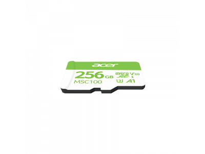 Acer MSC100 Thẻ nhớ MicroSDXC™  C10, U3, V30 UHS-I / TLC - Đọc/Ghi lên tới 100/50 MB/s
