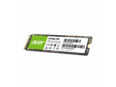 Acer FA100 M.2 PCIe NVMe SSD – Tốc Độ Đọc 3300 MB/s, 128GB-2TB
