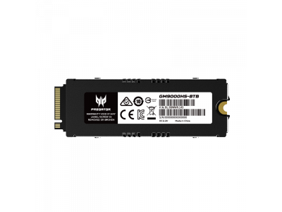 Predator GM9000 Heatsink PCIe 5.0 SSD: Tốc độ 14000 MB/s, Tản nhiệt kép + Quạt