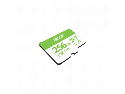 Acer MSC100 Thẻ nhớ MicroSDXC™  C10, U3, V30 UHS-I / TLC - Đọc/Ghi lên tới 100/50 MB/s