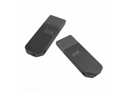Acer UP200 USB 2.0 Flash Drive – Ổ USB dung lượng lớn đến 512 GB, tốc độ đọc 30 MB/s, 3 màu thời trang