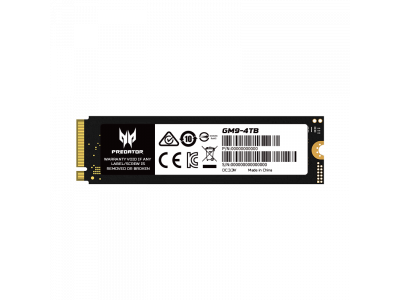 Predator GM9 PCIe Gen5 SSD - Tốc độ 14500MB/s, Dung lượng 4TB